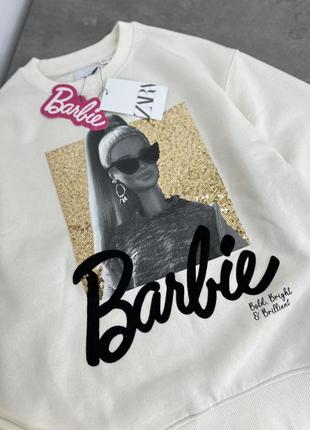 Дуже крутий світшот zara з barbie, барбі4 фото