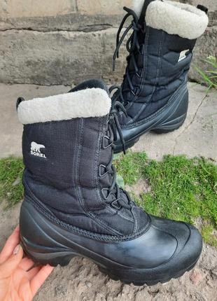 Термосапоги непромокаемые сапоги sorel cumberland thinsulate чоботи снегоходы сноубутсы дутики1 фото