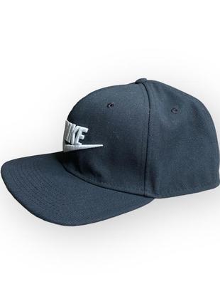 Nike pro dri - fit кепка снепбек бейсболка черная4 фото