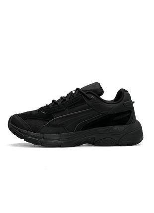 Мужские кроссовки puma teveris nitro all black