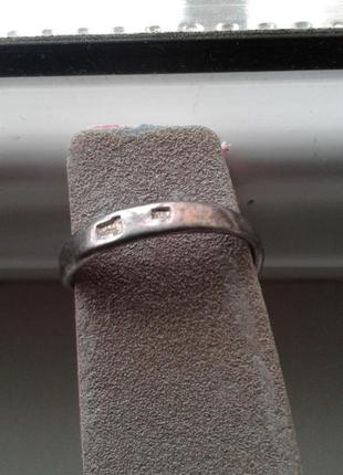 Серебряное кольцо с жемчужиной винтаж ссср10 фото