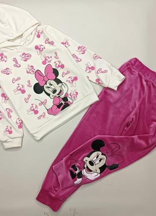 Костюм велюровий для дівчинки