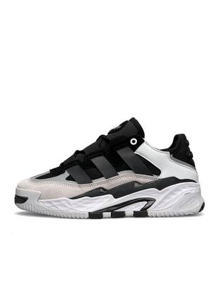 Жіночі кросівки adidas niteball white grey black w