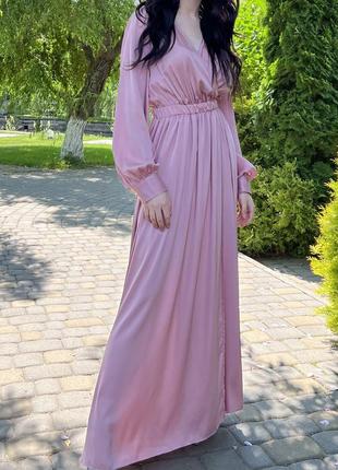 Сукня vovk фрезова пудрово-рожева1 фото