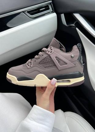 Кроссовки jordan retro 4 brown2 фото