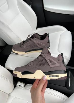 Кроссовки jordan retro 4 brown10 фото