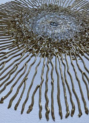 Картина ручные работы из текстурные пасты и эпоксидно смолы. размер 50/50