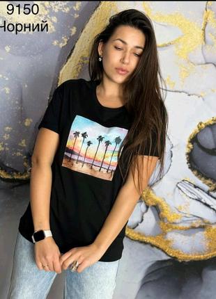 🖤🔥жіноча футболка 44-48