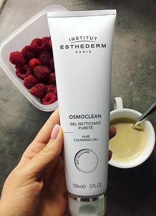 Очищающий гель - institut esthederm osmoclean pure cleansing gel