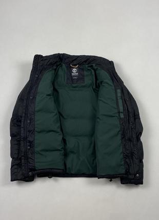 Timberland пуховая черная куртка8 фото