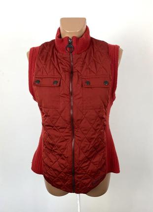 Куртка-безрукавка barbour, стьобана