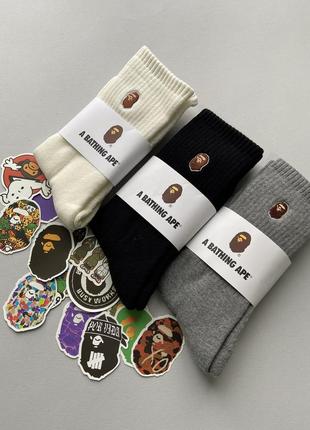 Шкарпетки bape носки бейп