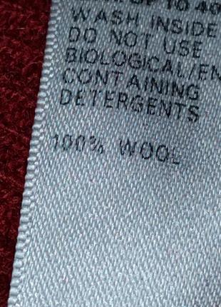 Свитер  реглан шерстяной не колючий 100% lambswool 10