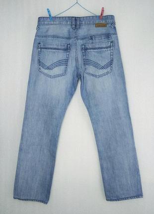 Голубые прямые джинсы tom tailor marvin6 фото