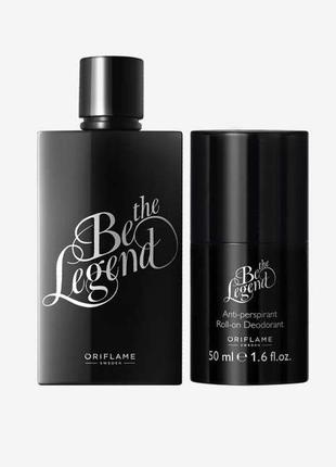Набір туалетна вода та кульковий дезодорант be the legend
