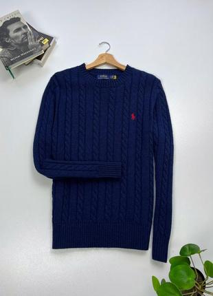 Новый шерстяной мужской джемпер от бренда polo ralph lauren