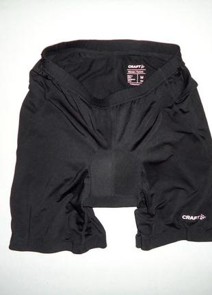 Велошорти внутрішні до шортів craft adv offroad shorts womens short (m)