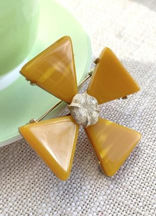 Винтажная брошь мальтийский крест marvella