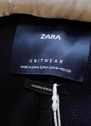 Zara пиджак из шерсти мериноса4 фото