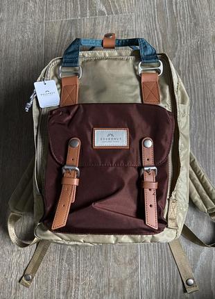 Рюкзак doughnut macaroon standard backpack - hazelnut x wine