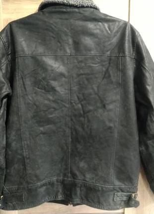 Кожаная куртка на утеплителе пилот германия