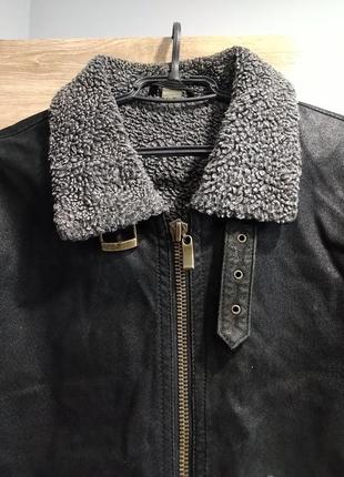 Кожаная куртка на утеплителе пилот германия