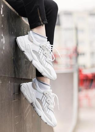 Кросівки adidas ozweego adipren white/grey кроссовки