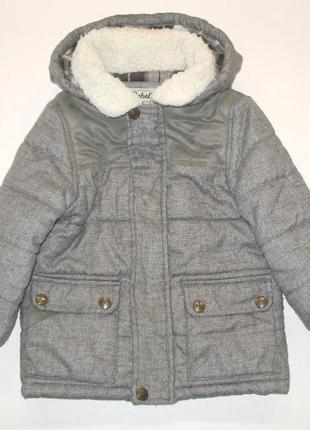 Тепла куртка rebel для хлопчика 2-3 років2 фото