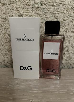 D&g imperatrice 3 женский парфюм