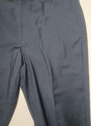 Костюм складається з піджака та брюк. чоловічий темно-синій костюм6 фото