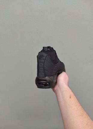 Кросівки nike air max 95 sneakerboot black4 фото