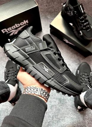 Reebok zig kinetica edge black/white3 фото