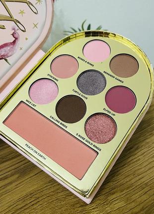 Оригінал палітра тіней для повік too faced5 фото