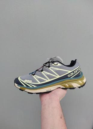 Кроссовки salomon xt-6 adv dover silver beige