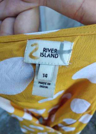 Жовта блуза/ сорочка - river island , сток4 фото