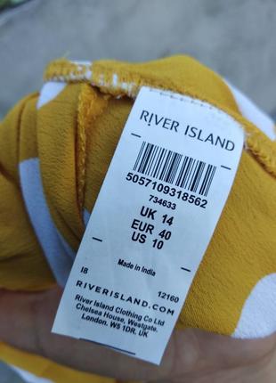 Жовта блуза/ сорочка - river island , сток5 фото