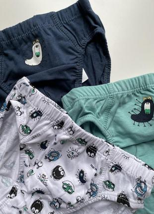 Набор трусов на 3-4 р. (98-104см) трусы, трусы, набор трусов