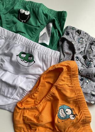 Набор трусов на 3-4 р. (98-104см) трусы, трусы, набор трусов