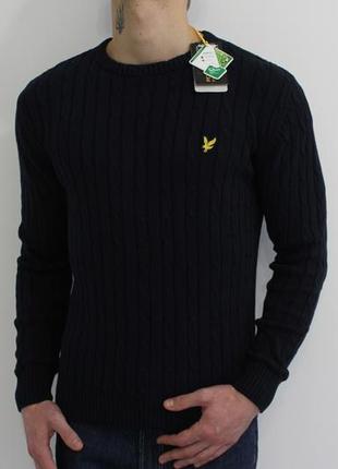 Неймовірно красивий вʼязаний світшот lyle scott