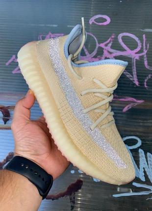 Кросівки adidas yeezy boost 350 v2  linen кроссовки