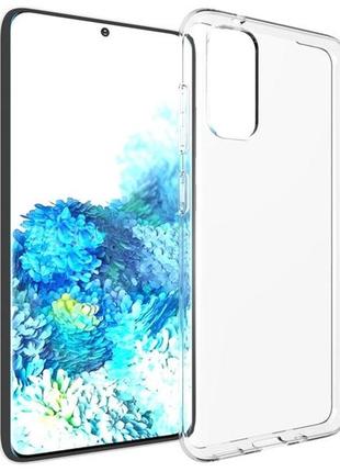 Чехол fiji ultra thin для samsung galaxy s20 plus (g985) силикон бампер transparent1 фото