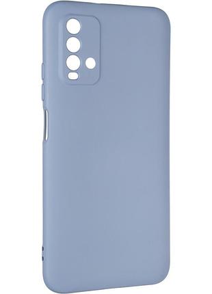 Чехол fiji full soft premium для xiaomi redmi 9t силикон бампер grey