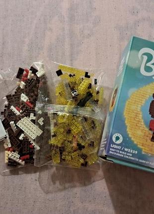 Lego bricks "baer with a heart" конструктор лего фігурка "ведмедик з сердечком" з підсвіткою sanrio kuromi hello kitty my melody4 фото
