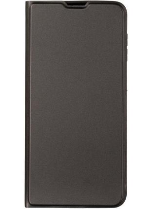 Чехол fiji shell для samsung galaxy a12 (a125) / a12 nacho (a127) книжка book cover с магнитом black