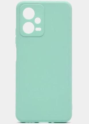 Чехол fiji soft для xiaomi poco x5 5g силикон бампер голубой