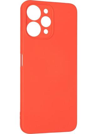 Чохол fiji full soft premium для xiaomi redmi 12 протиударний бампер з мікрофіброю red