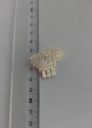 Браслет, перламутр, дерево