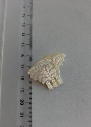 Браслет, перламутр, дерево