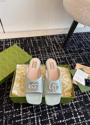 Босоножки, шлепанцы люкс gucci