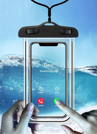 Универсальный водонепроницаемый защитный чехол для телефона, смартфона, айфона, iphone, документов, ключей x532 фото